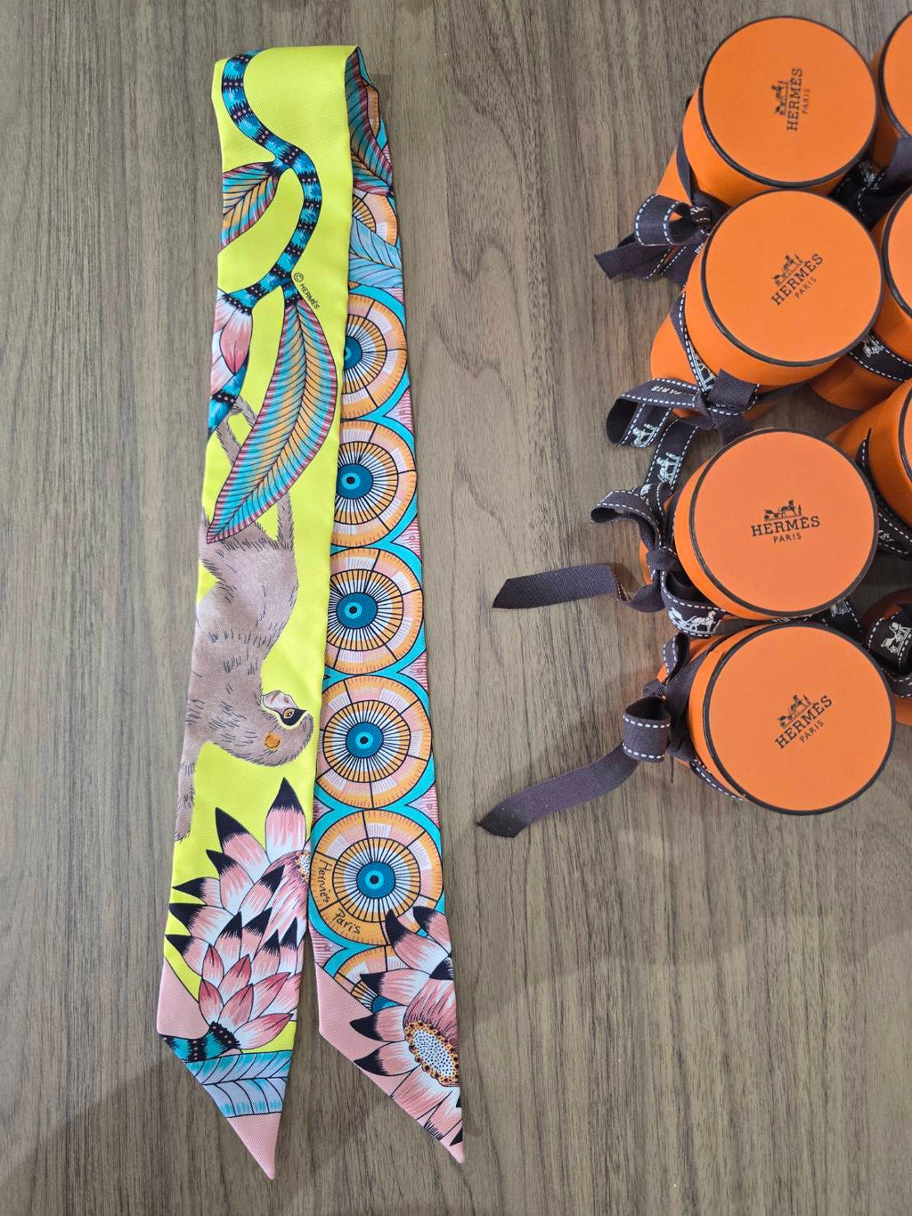 Twilly The Savana Dance ผ้าไหม 100% UNWORN พร้อมกล่อง | RLTW002
