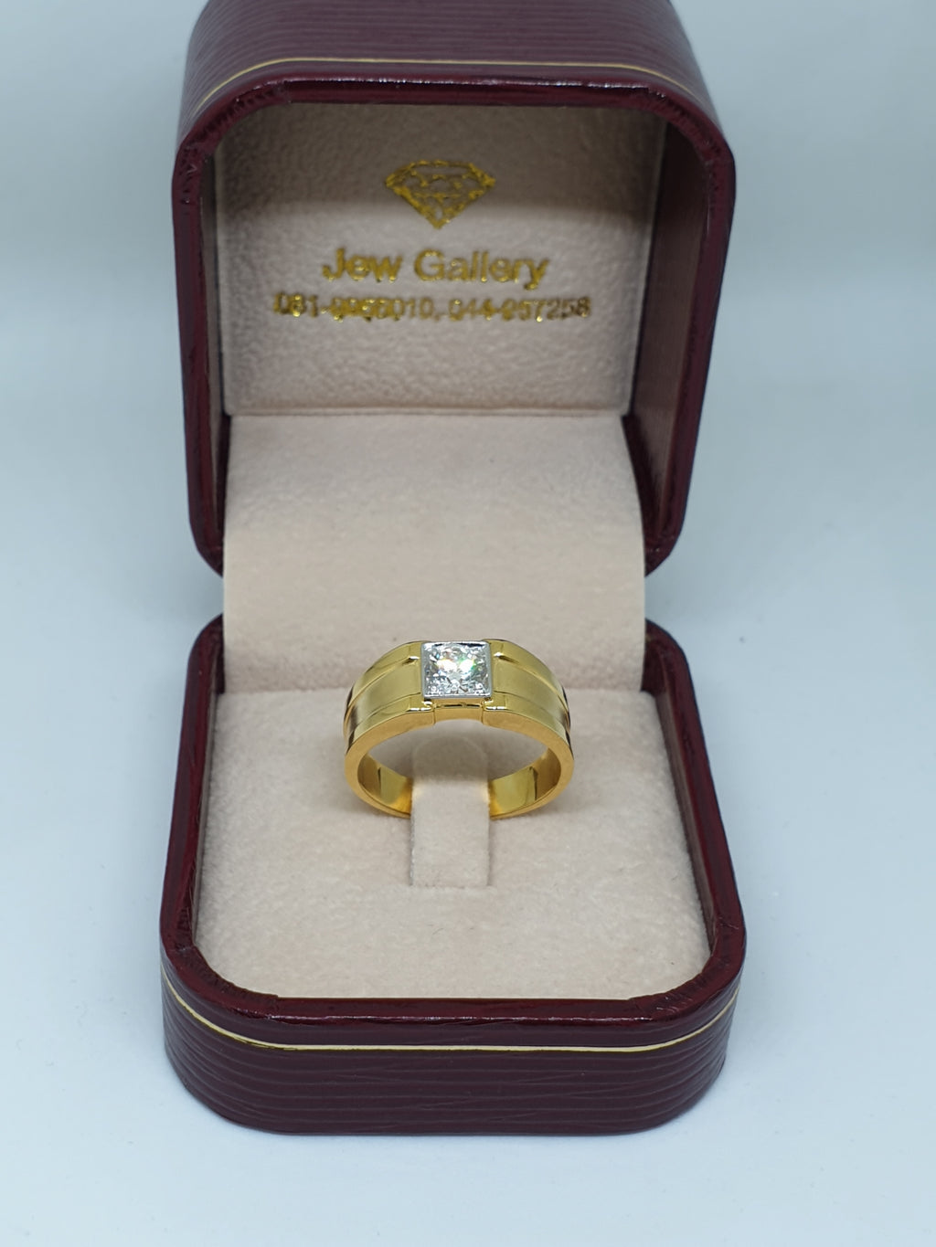 แหวนเพชรชาย GIA 0.50 กะรัต ทอง 18K | RG00107
