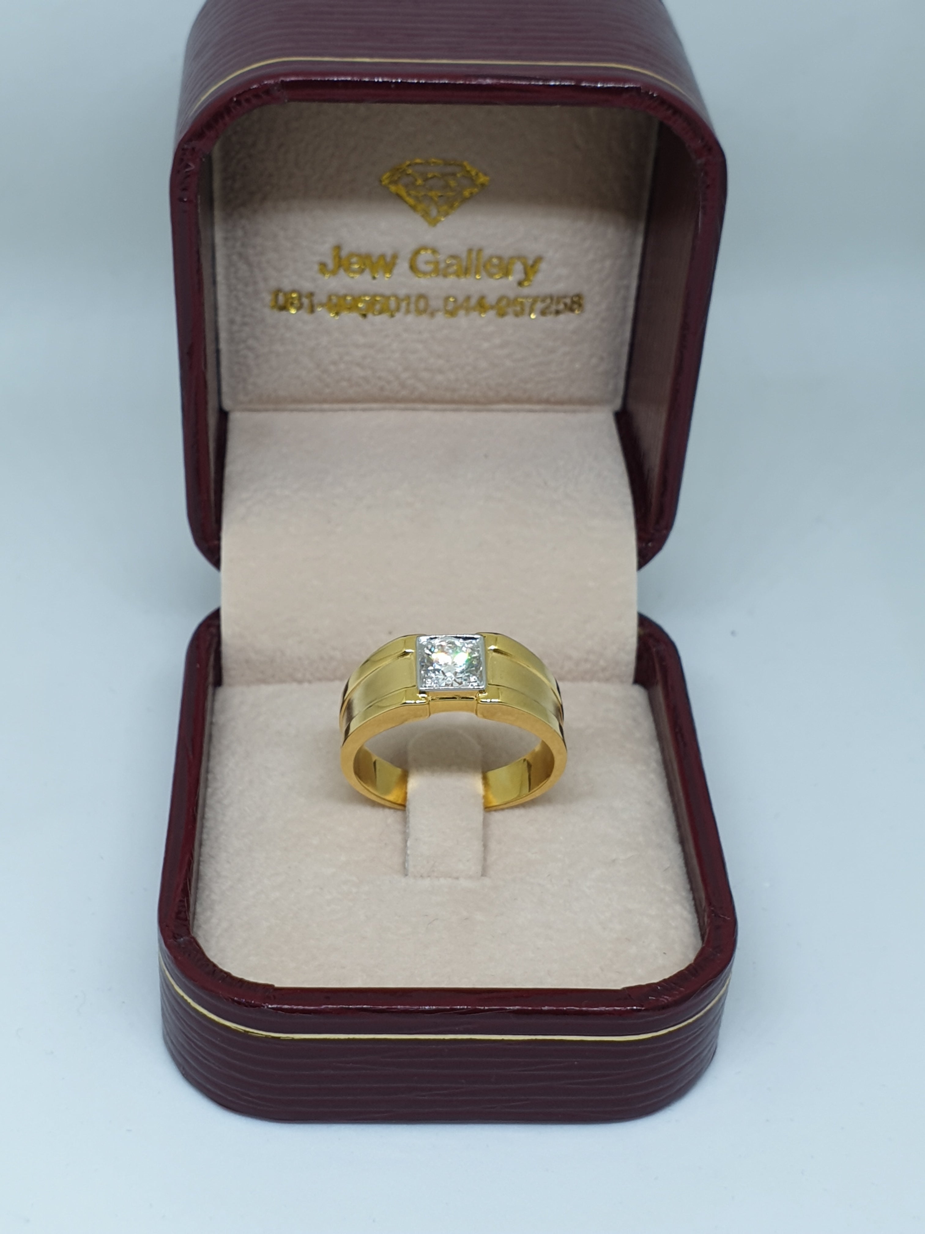 แหวนเพชรชาย GIA 0.50 กะรัต ทอง 18K | RG00107