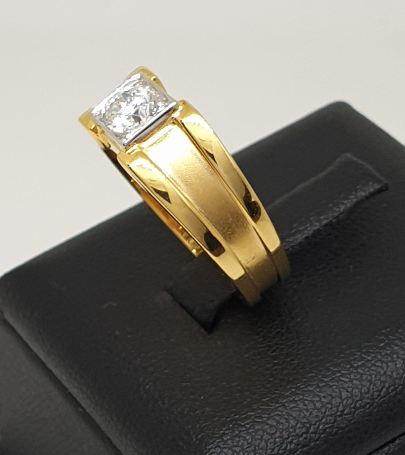 แหวนเพชรชาย GIA 0.50 กะรัต ทอง 18K | RG00107