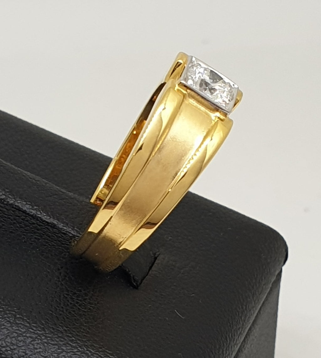 แหวนเพชรชาย GIA 0.50 กะรัต ทอง 18K | RG00107