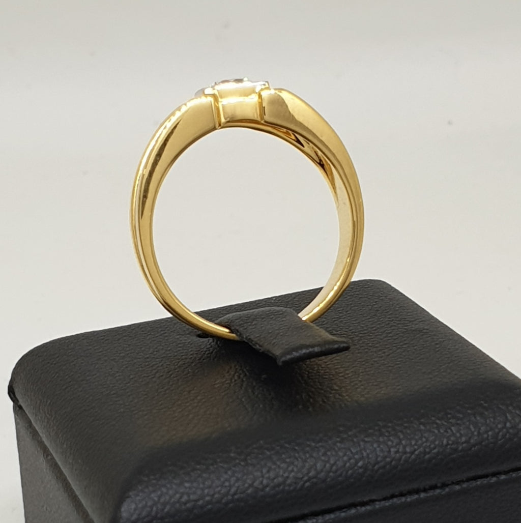 แหวนเพชรชาย GIA 0.50 กะรัต ทอง 18K | RG00107