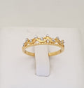 แหวนเพชรมงกุฎ (Crown Ring) ทอง 18K | RG00451