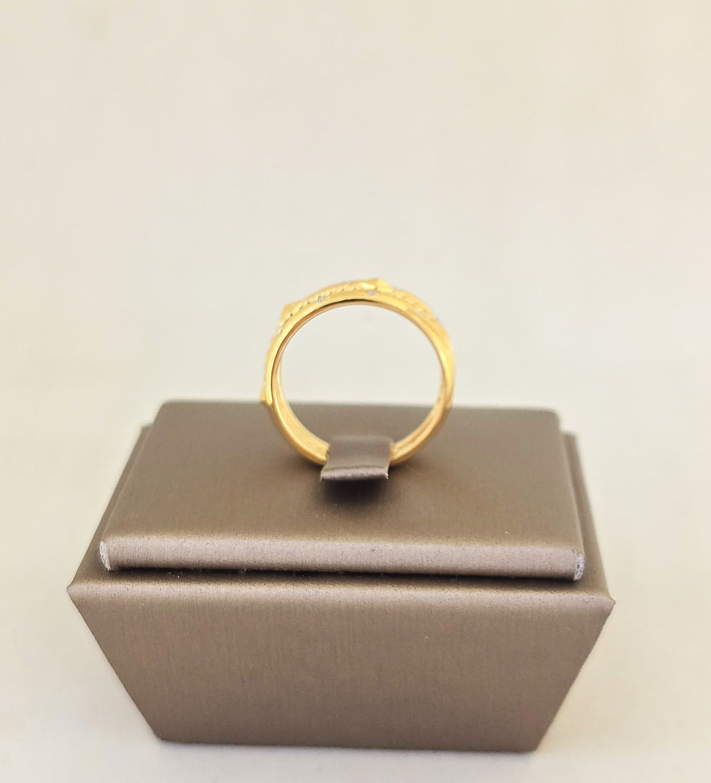 แหวนเพชร Triple Stack Chevron ทอง 18K ถอดแยกได้ | RG00649
