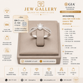 แหวนเพชรชู GIA D Color 0.30 กะรัต ทองขาว 18K (Solitaire) | RG00159